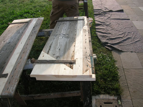 ricostruzione infissi in legno